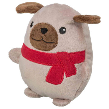 Cão em peluche de Natal...