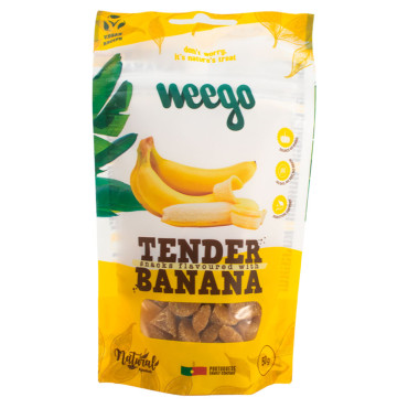 Snacks de banana para cães...