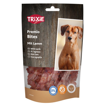 Bites de cordeiro para cães...