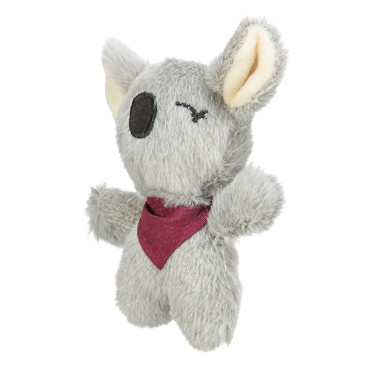 Koala de peluche com catnip...