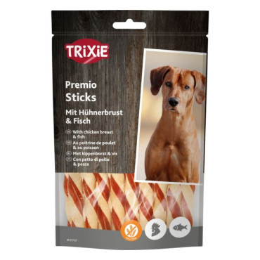 Sticks de peixe e frango...