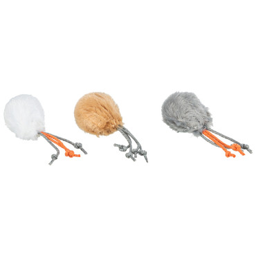Bolas de Peluche c/ Fios e...