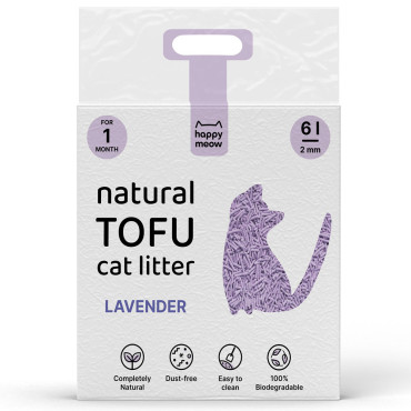 Areia aglomerante de Tofu...