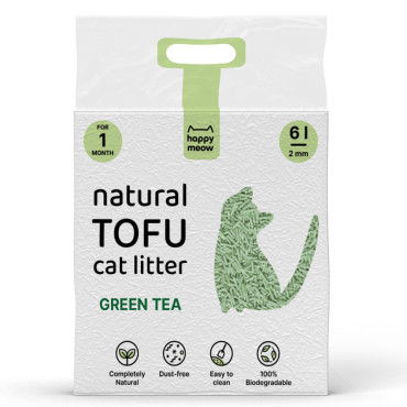 Areia aglomerante de Tofu...