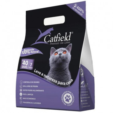 CatField Premium Litter - Lavanda 7Lt