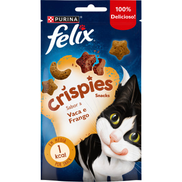 Felix Crispies - Vaca e frango