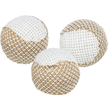 Bolas Chocalho c/ Juta (3uni.)