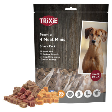 Snack de 4 carnes para cão...
