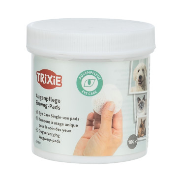 Discos de limpeza de olhos...