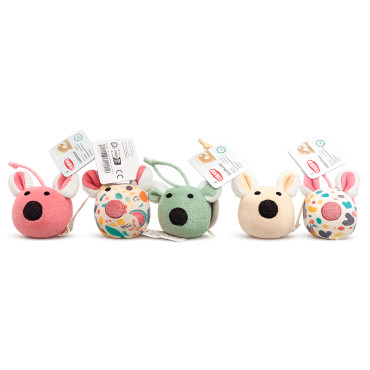 Bolas RATO em Peluche