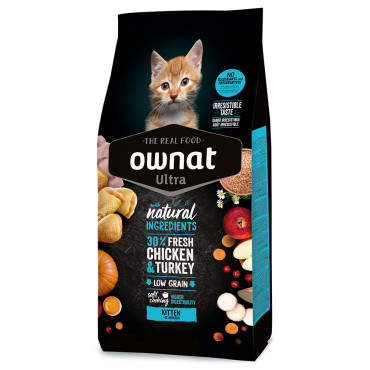 Ownat Ultra Kitten - Ração...