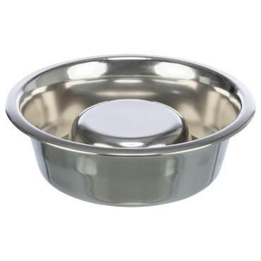 Taça Slow Feeding em inox...