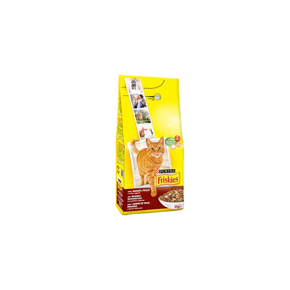 Friskies Gato Adult Frango/Legumes 20kg