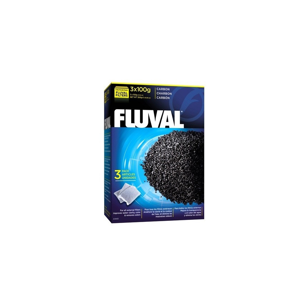 Fluval Carvão Activo 3x100gr