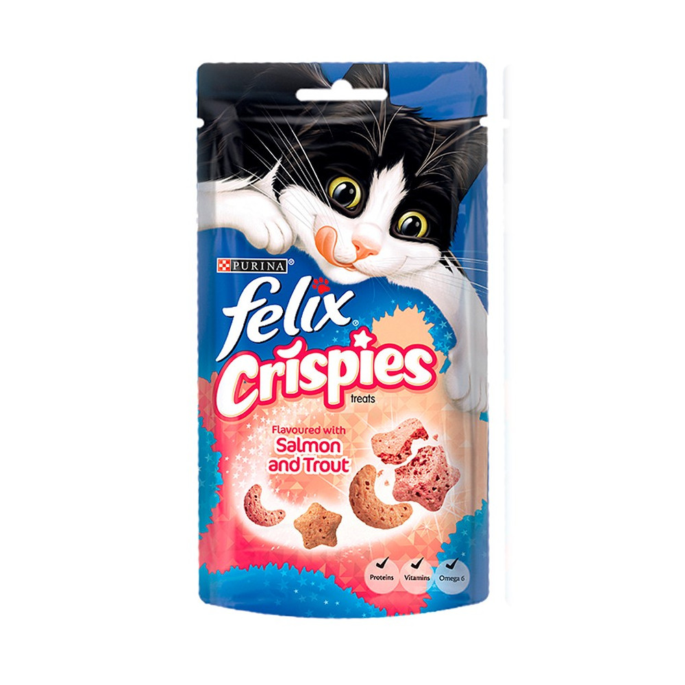 FELIX CRISPIES - Salmão e Truta 45gr