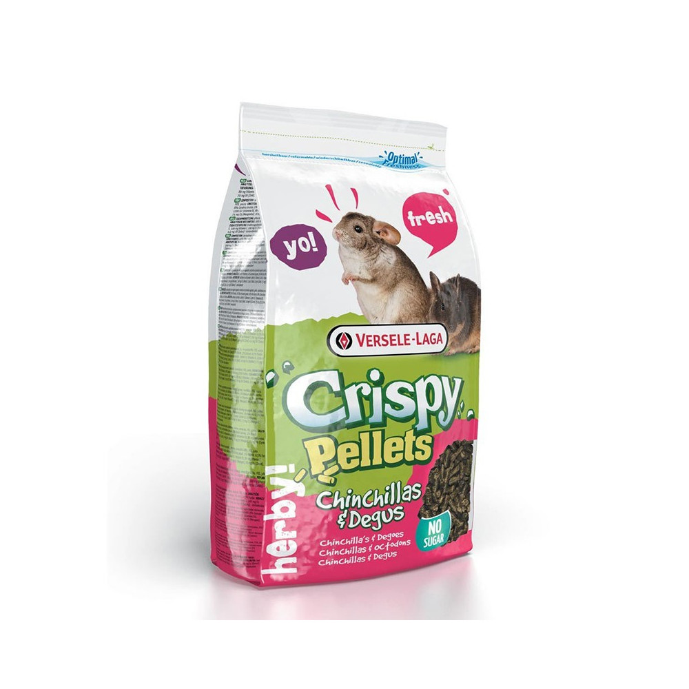 Crispy Pellets Chinchillas & Degus 1Kg