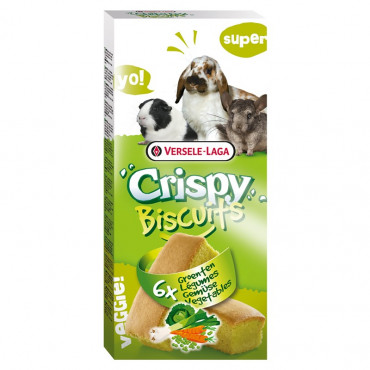 Crispy Biscuits Legumes 70gr