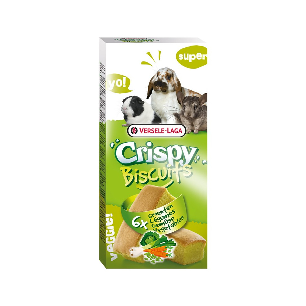 Crispy Biscuits Legumes 70gr