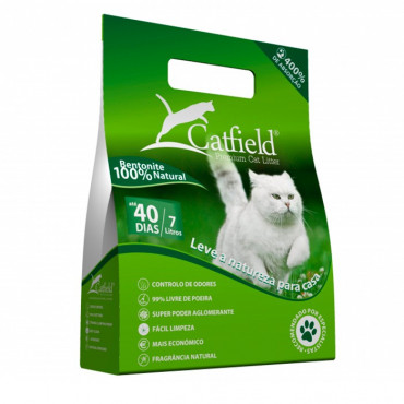 Areia CatField Natural 7 lt