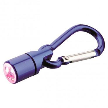 Mosquetão FLASHER c/ Luz LED p/ Cães e Gatos