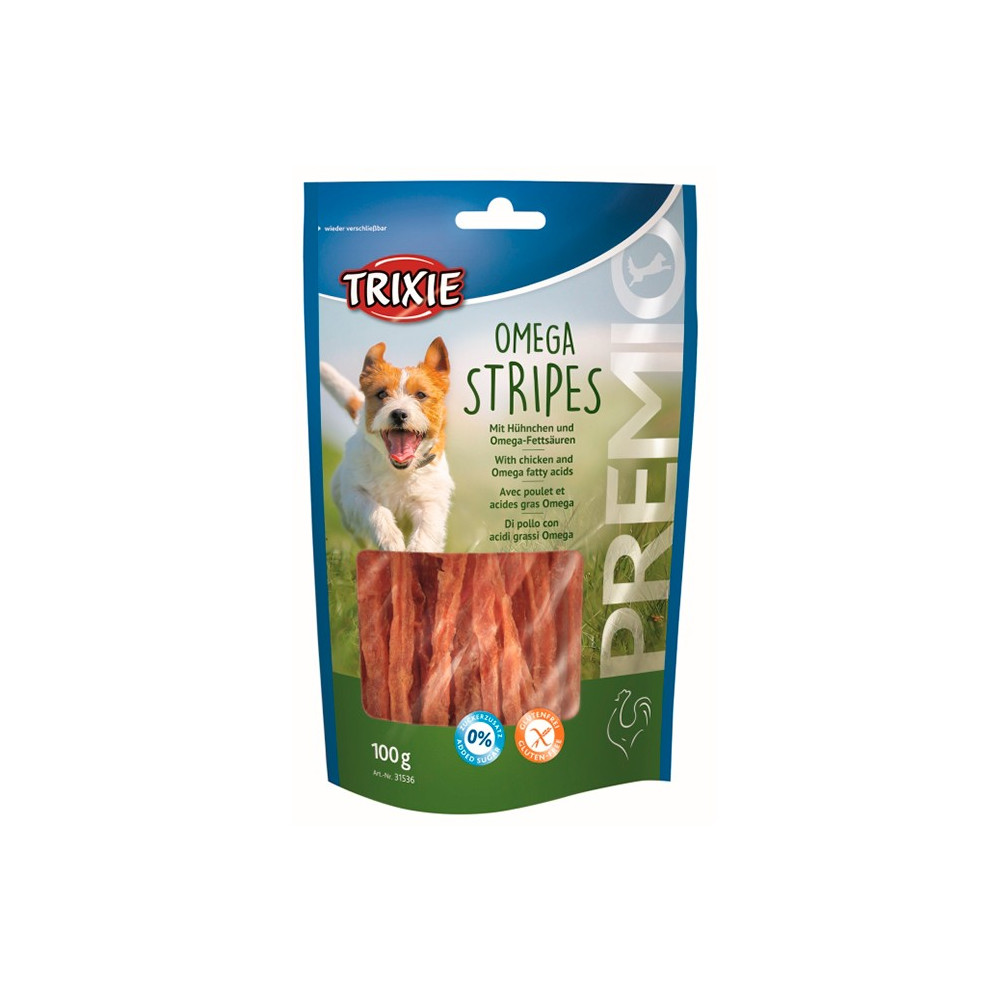 PREMIO OMEGA STRIPES Snacks com Frango