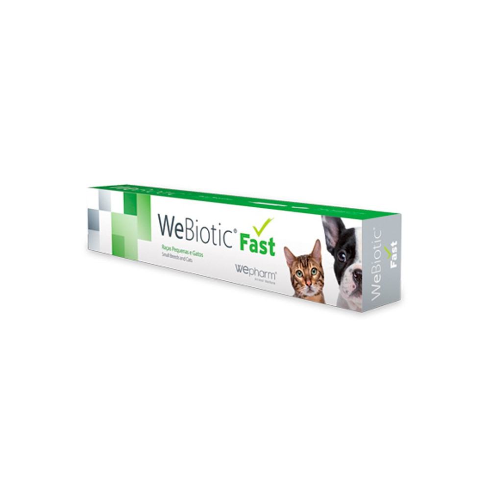 WeBiotic Fast - Raças Pequenas e Gatos 12ml