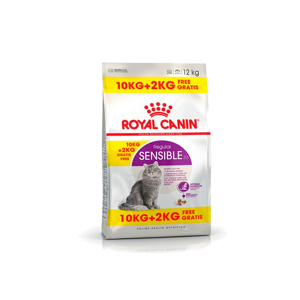 Royal Canin Cat - Sensible 10Kg + 2Kg OFERTA