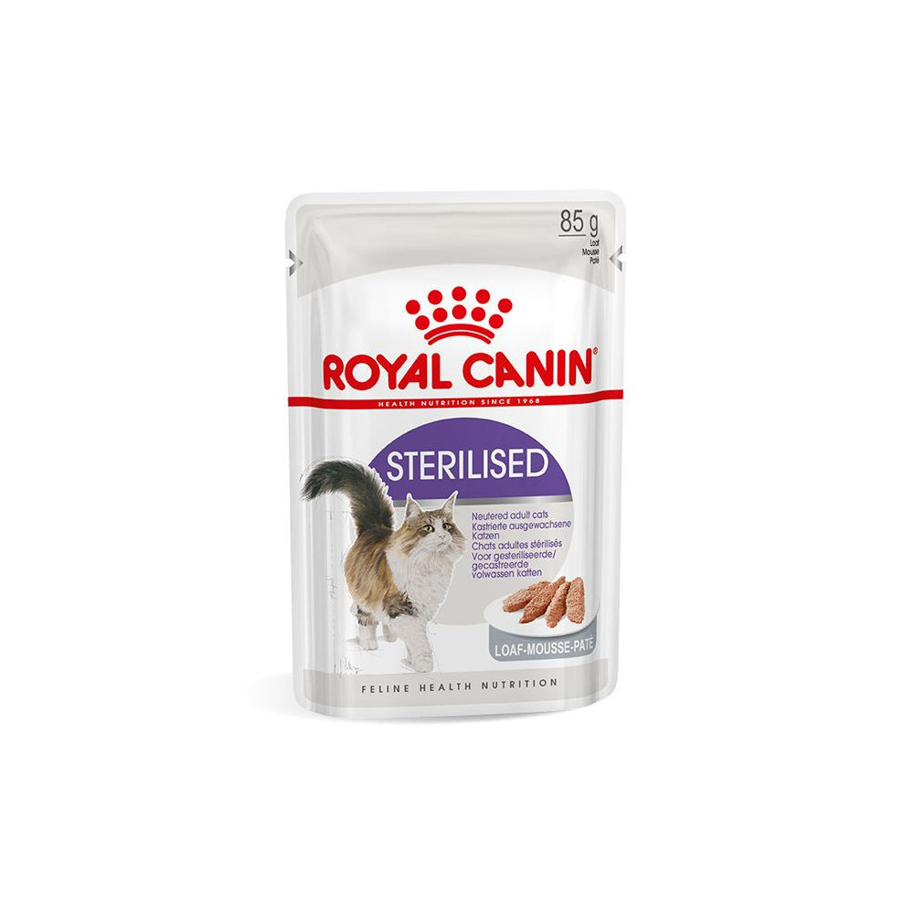 Ração para gato Royal Canin Wet Sterilised Loaf