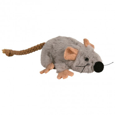 Rato em Peluche c/ Catnip p/ Gato