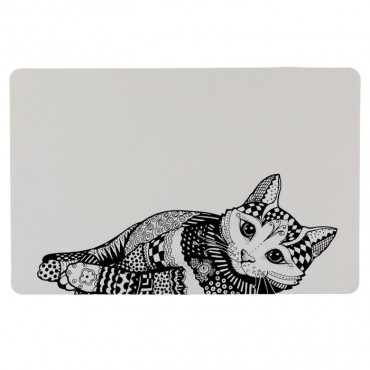 Napron ZENTANGLE p/ Gamela de Gatos