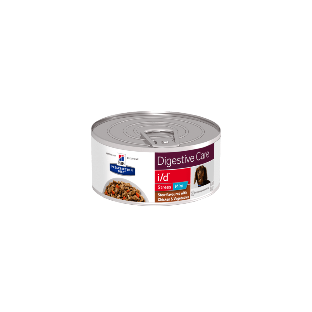 i/d Canine - Digestive Care Stress Mini Frango e Vegetais 156gr