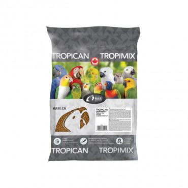 Tropican Grânulos Fórmula Vitalícia para Papagaio 11,34kg