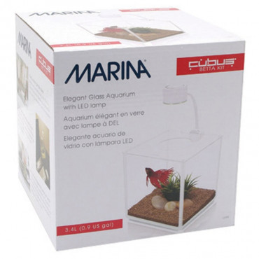 Marina Aquário Betta Kit Cubus