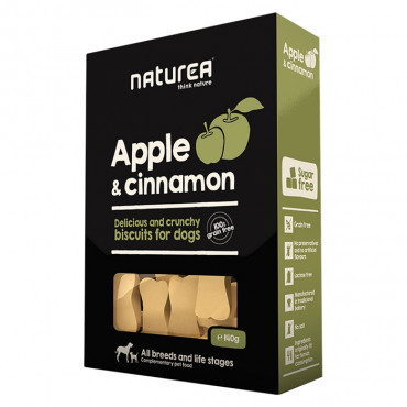 Naturea Biscuits - Apple & Cinnamon 140gr