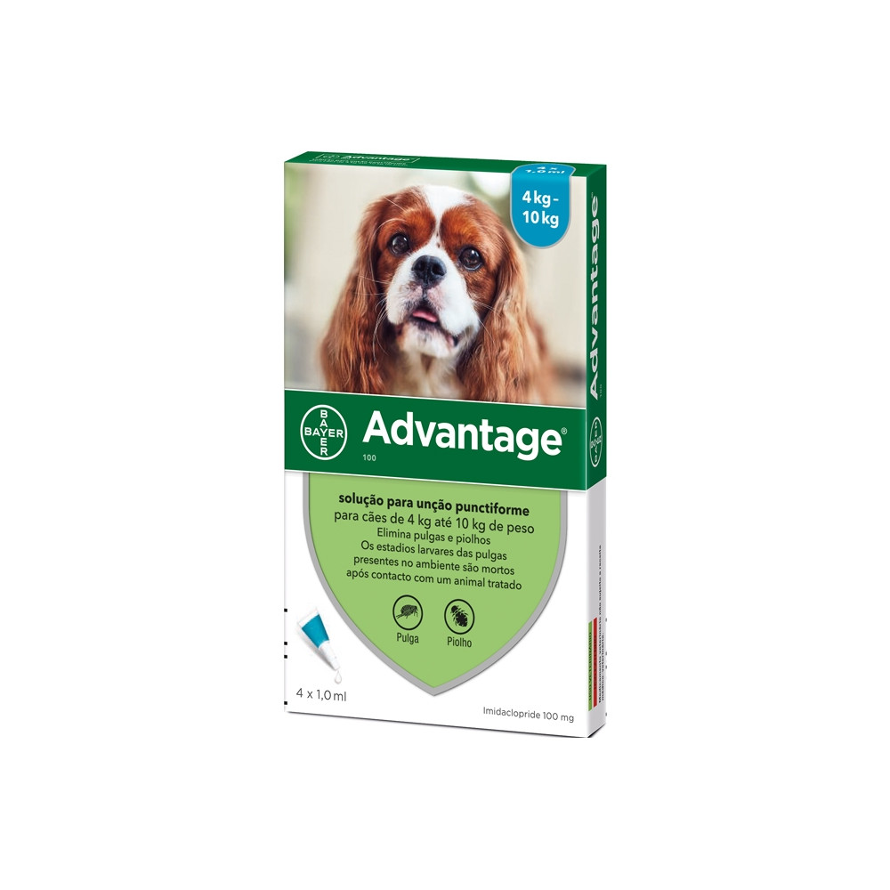 Advantage Cão 4-10Kg