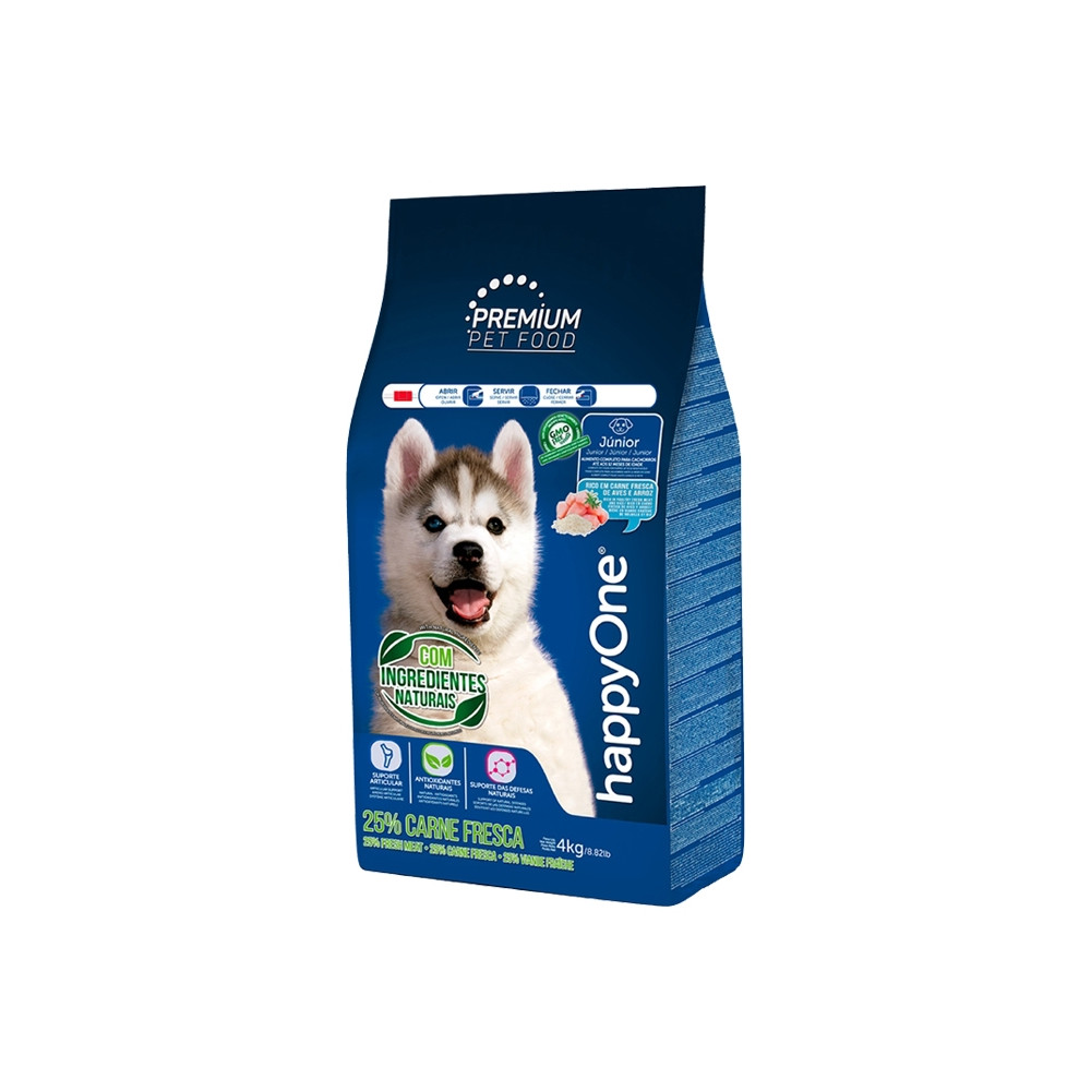 happyOne Premium Cão Junior Carne Fresca