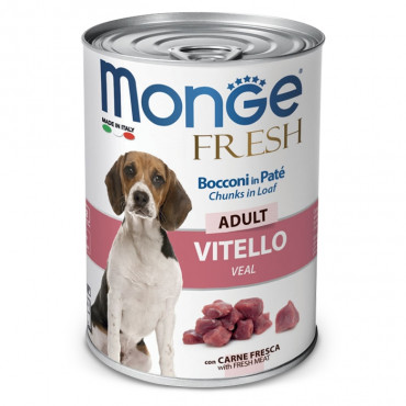 Monge Fresh Húmida Cão Adulto Vitela