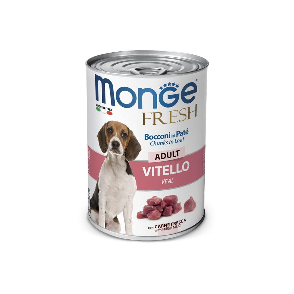 Monge Fresh Húmida Cão Adulto Vitela