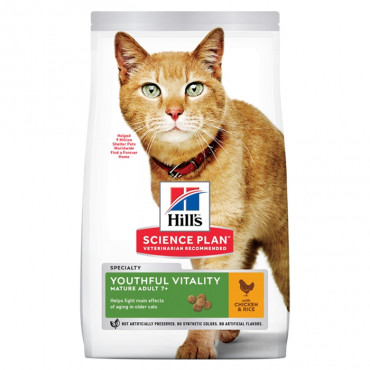 Hill's Feline - Adult +7 Youthful Vitality 1.5kg