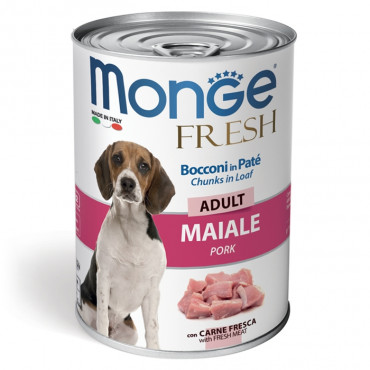 Monge Fresh Cão Adulto Porco em patê