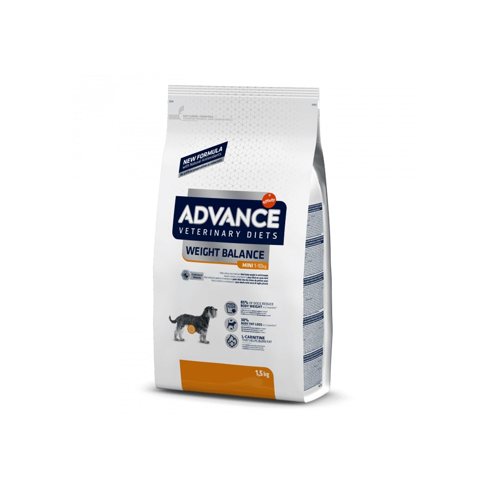 Advance Veterinary Diets Weight Balance Cão Mini Adulto