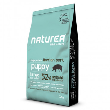 Naturea Naturals Cão Puppy Large Breed Iberian Pork