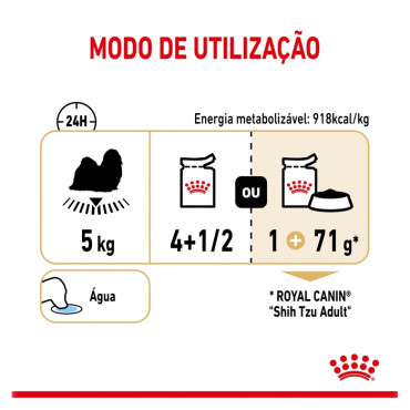 Royal Canin Shih Tzu Húmida Cão Adulto