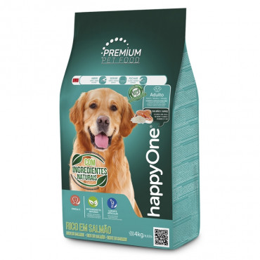 happyOne Premium Cão Adulto Salmão e Arroz