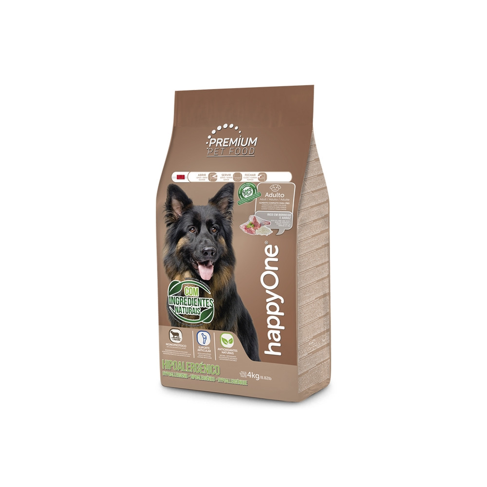 happyOne Premium Cão Adulto Hipoalergénico