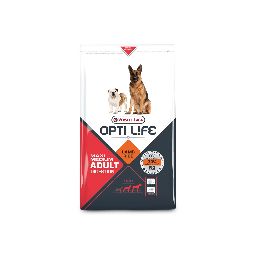 OPTI LIFE - Digestion Medium/Maxi 12.5Kg