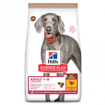 Hill's No Grain Cão Large Breed Adulto - Frango