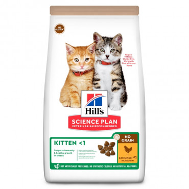 Hill's No Grain Kitten - Frango