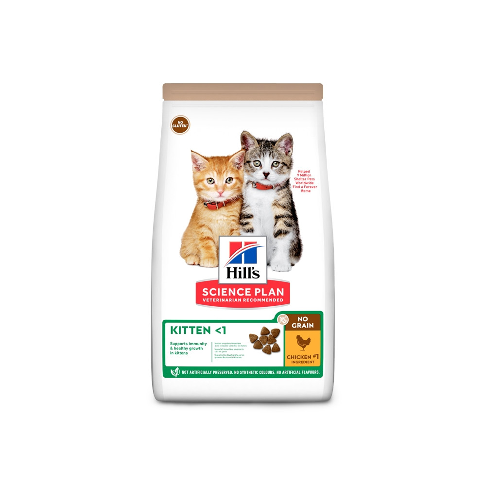 Hill's No Grain Kitten - Frango