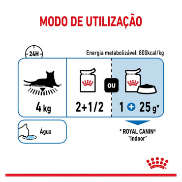 Royal Canin Indoor Gato Esterilizado - Em molho